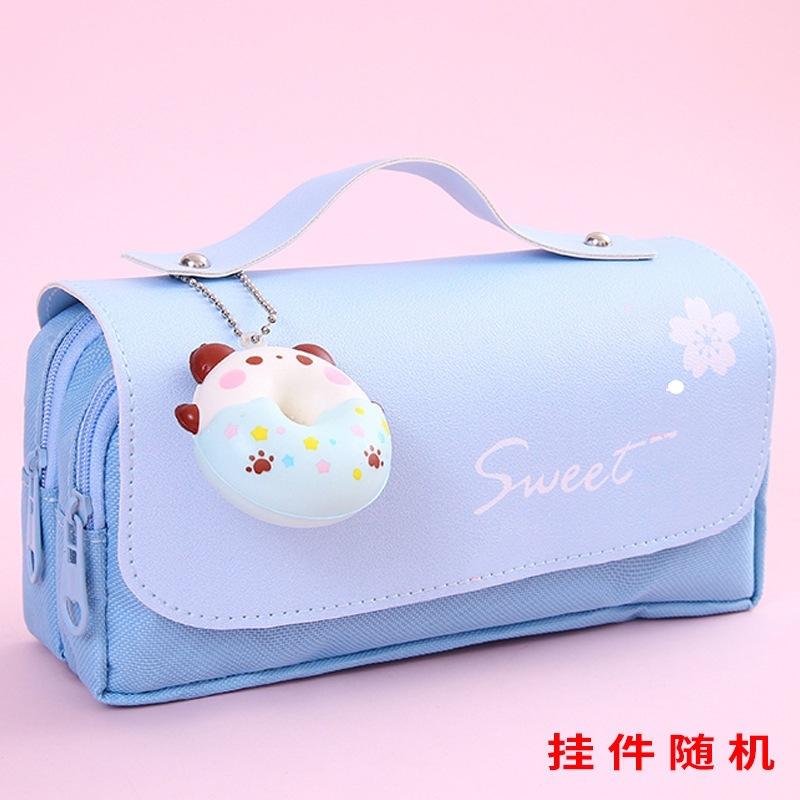 Pencil case Pencil case Pencil case Cute student Multifunctional large capacity Men and women
