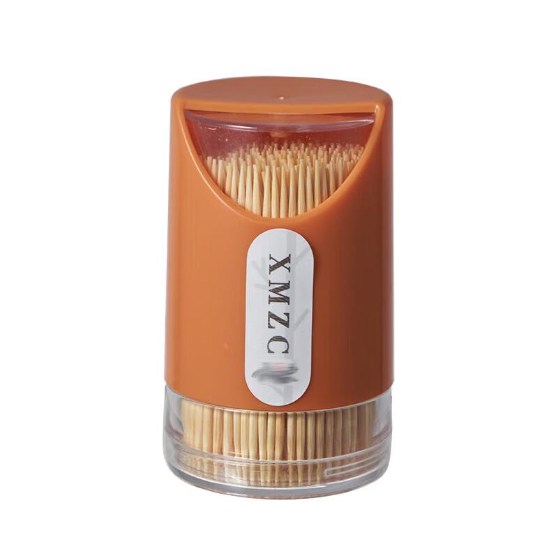 SaiKeYou Transparent Jar Bamboo Toothpicks