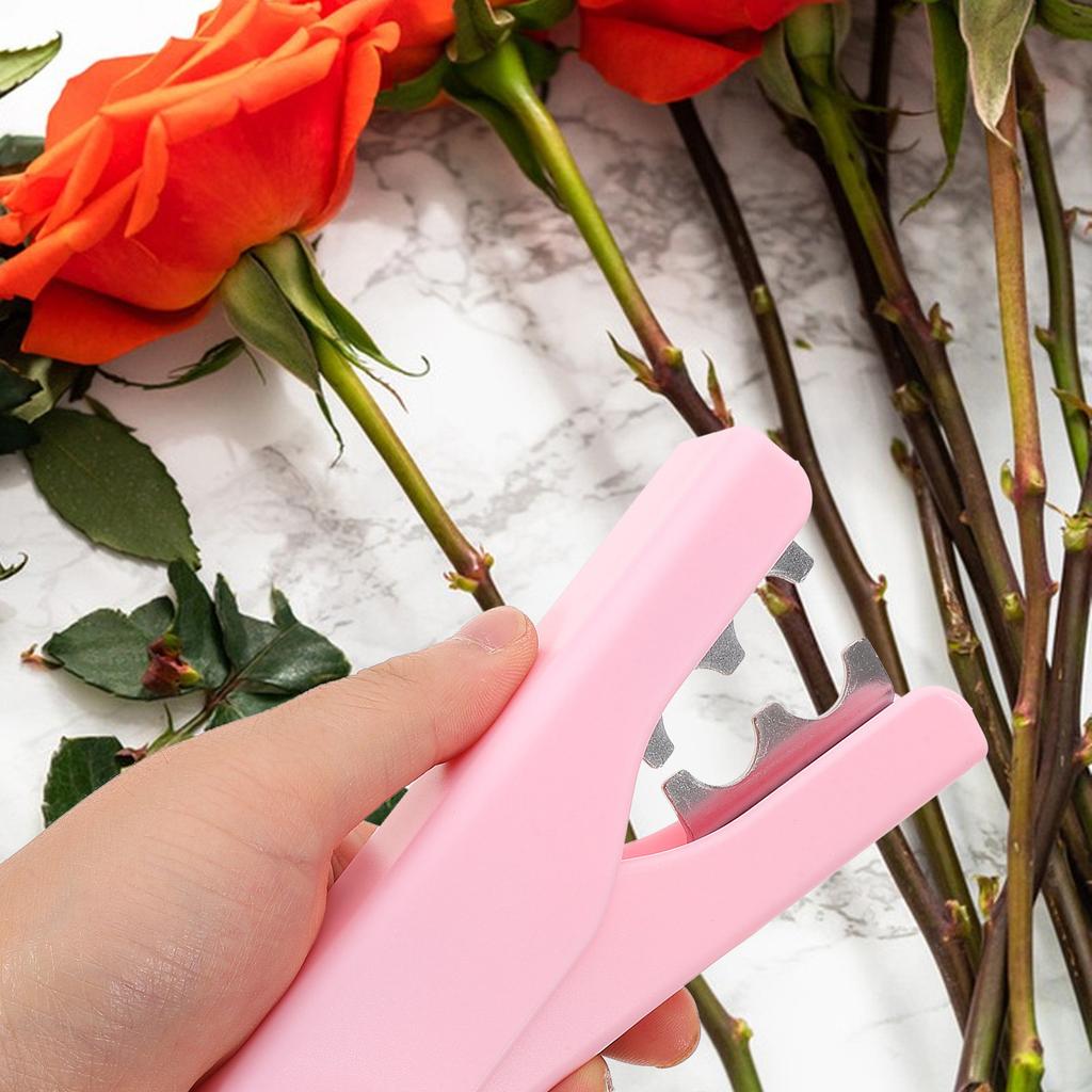 2Pcs Rose Stem Thorn Remover Strong Durability Long Service Life for Florist Garden Supply Leaf and Thorn Stripper Tool