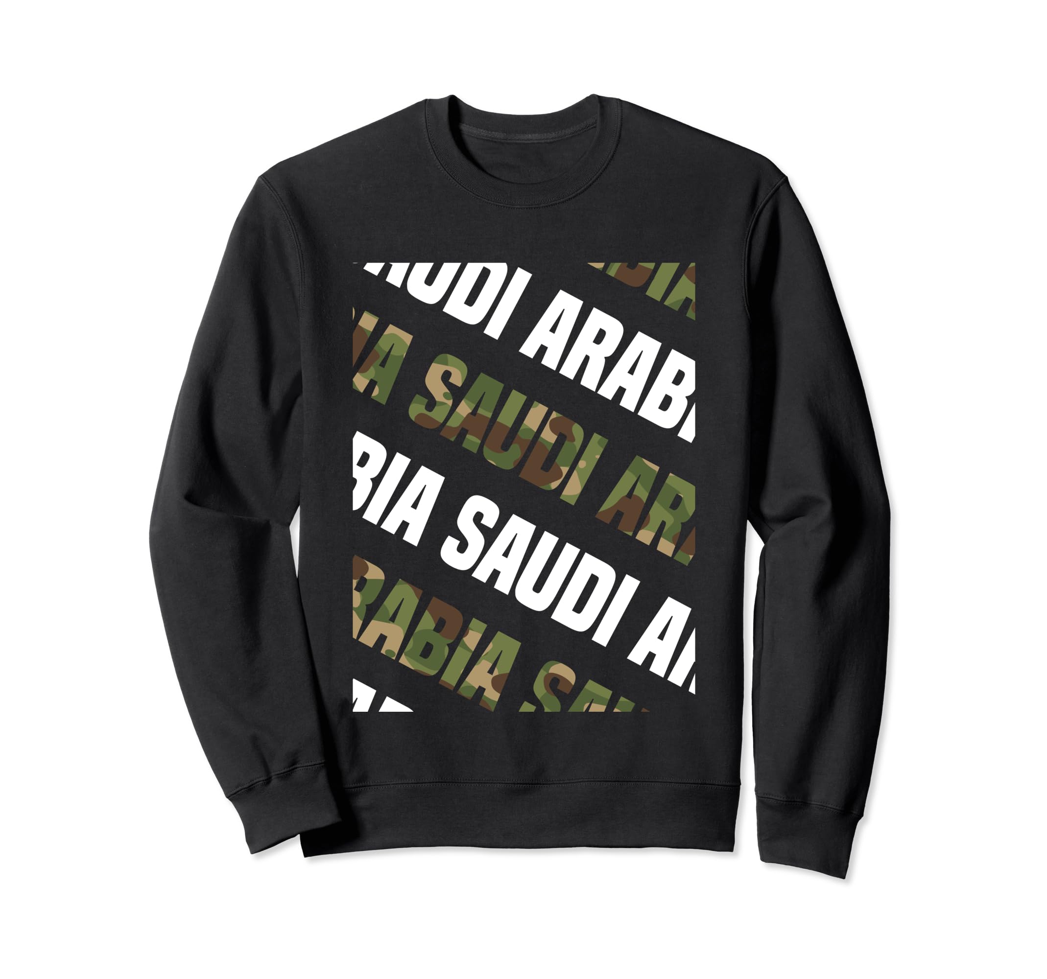 

Saudi Arabia Camouflage Green Sweatshirt