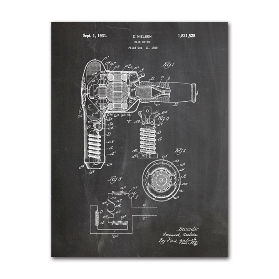 Toilet Paper Patent Vintage Poster, Bathroom Wall Art Prints, Toilet Paper Roll, Canvas Painting Blueprint, Toilet Sign