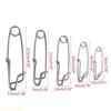 5Pcs/Pack Stainless Steel Snap Swivel Longline Fishing Connectors Branch Hanger Tuna Snap Clips for Line Connectors