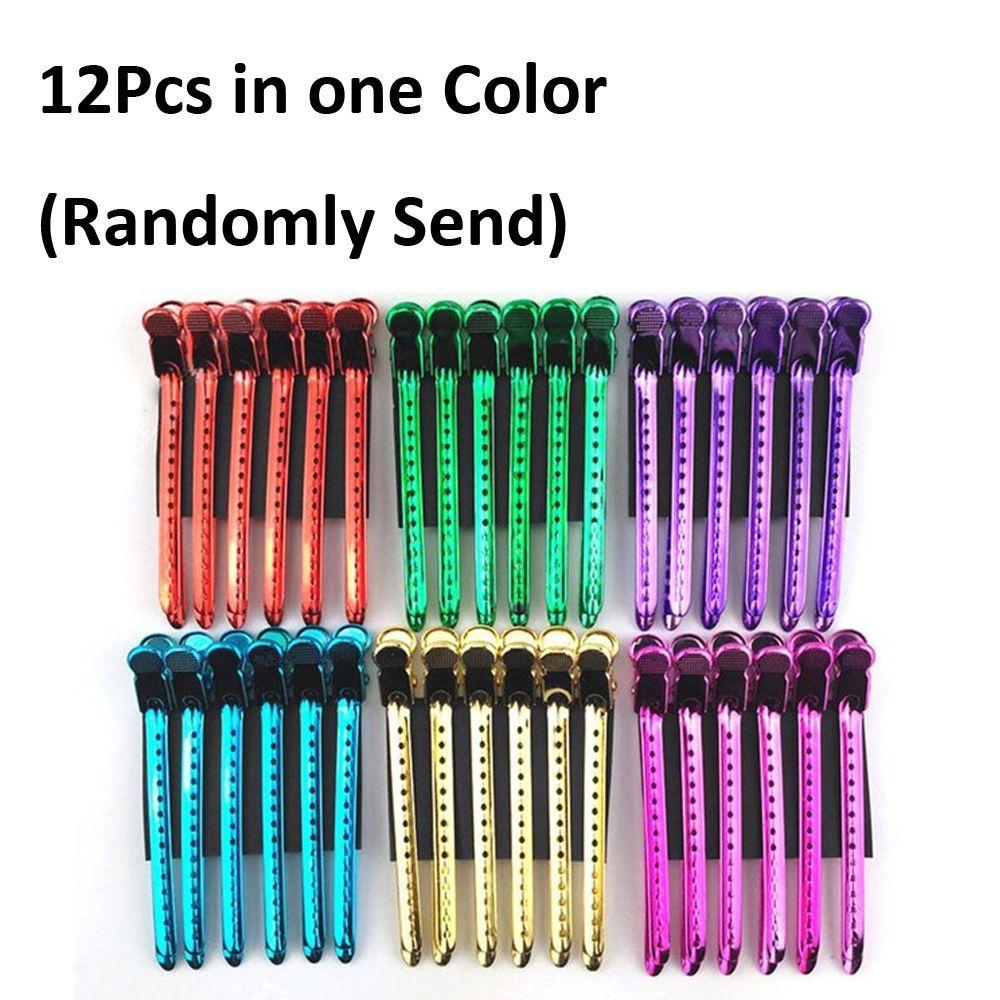 

Steel for Ladies Girls Hairdressing Styling Tools Salon Section Hair Grip Clips Barber Clip Random