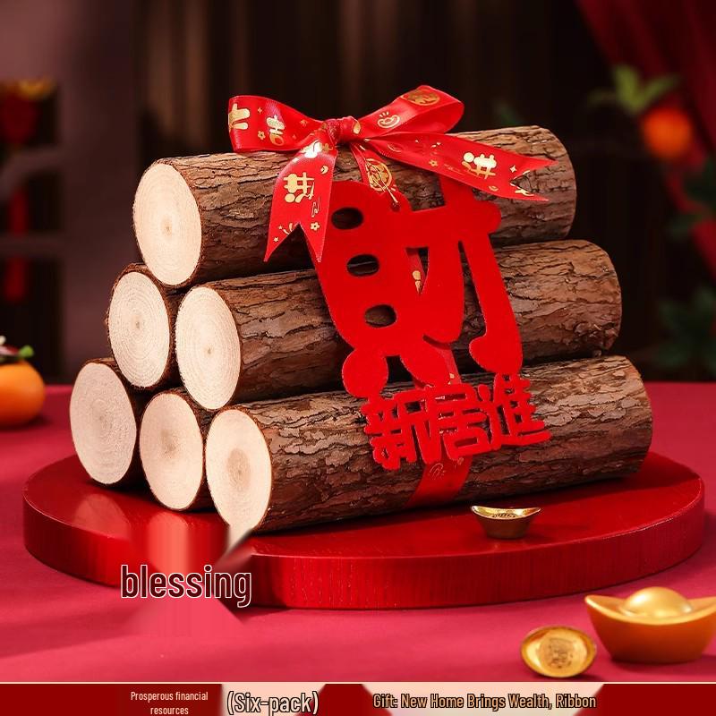 Housewarming Fortune Fruit Bucket Ornament Set - New Home Ceremony Essentials Complete