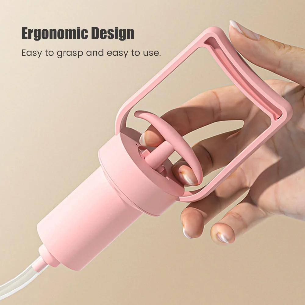 Aspiratore Nasale per Neonato Pulitore Nasale in Silicone Lavaggio Nasale Aspiratore Nasale per Bambini Piccoli