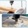 Titanium Coated HSS Twist Drill Bits Serrated Side Cutting Drill Bit Woodworking Electric Opening Hole Tools Saw Drill Set