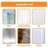 M-Modern-Vinyl Record Wall Mount,18 PCS Acrylic Vinyl Record Holder Self Adhesive Clear Vinyl Display Shelf No Drill