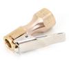 2PCs 1 4 Inch Internal Thread Pump Nozzle All Copper Clip Air Chuck Valve Clip Connector Bicycles Accessory(1 4 Inch )