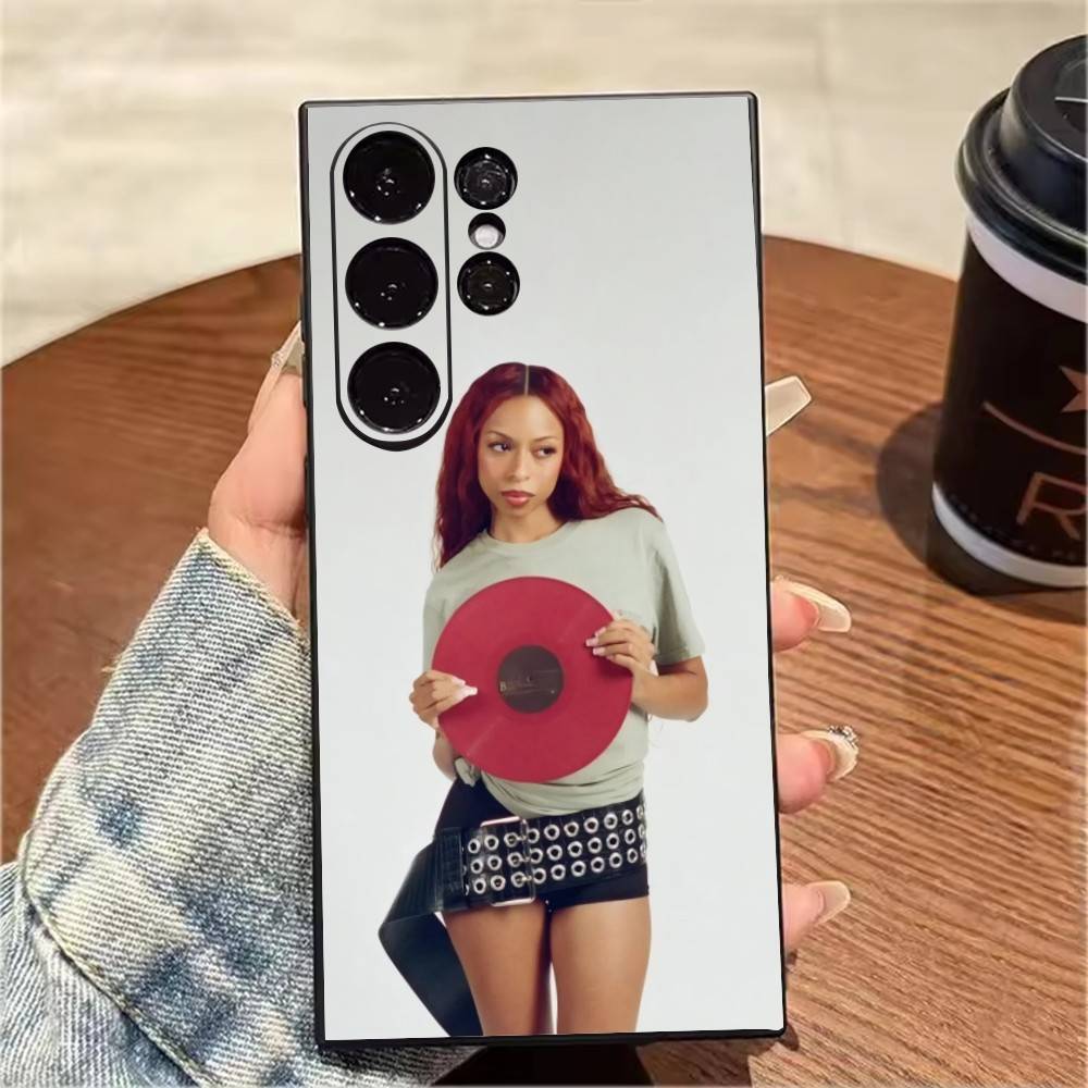 Singer R-RavynS L-Lenae Love ME Not Phone Case For Samsung S25,S24,S21,S22,S23,S20,Ultra,S26,Plus,Fe,Note,5G Black Cover