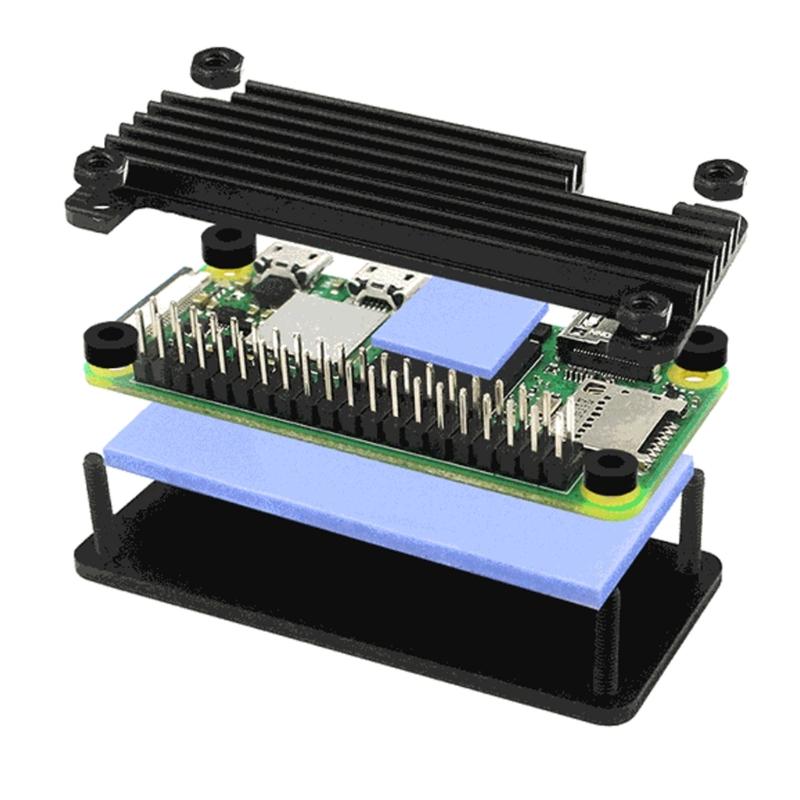 Passive Cooling Aluminum Heatsink for 2 W Machined Perfect Easy Assembly Thermals Management