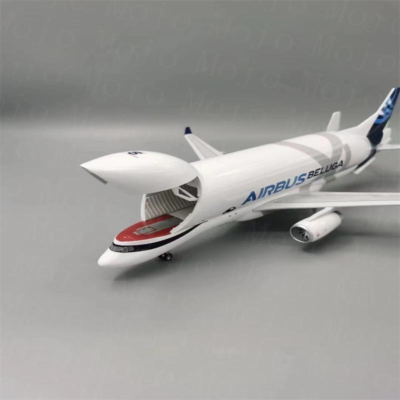 42CM Airbus Super Beluga A300-600ST Model Plane 1:150 Scale Simulation Aircraft Model Airlines Resin Transport Airplane Model