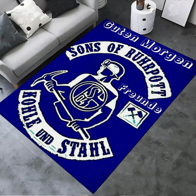 

2025 New FC Schalke 04 Carpet Rug for Living Room Bedroom Home Sofa Decoration,Kids play Non-slip Floor Mat49 40x60cm( 15x23in )