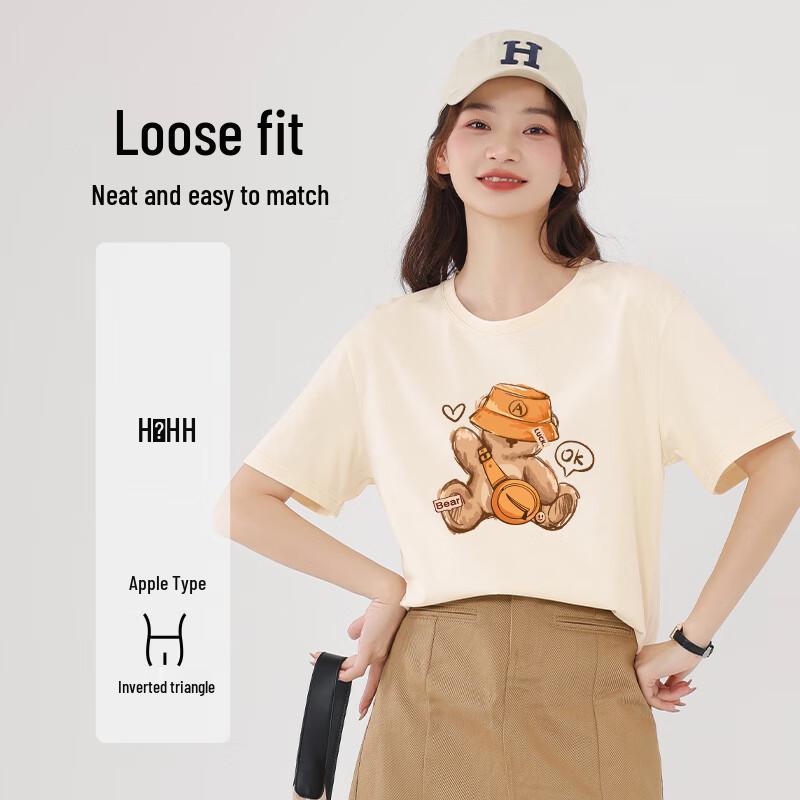 Warrior Women's Cotton OK Bear Print Tee