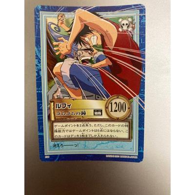 Б/у [Инициалы] One Piece Hyper Battle Carddass Gum Gum Bell S75