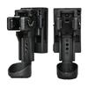 Flashlight Holster With Lever Side Lock System Set General Torch Set 360 Rotating Plastic Torch Set Set Quick Unplug