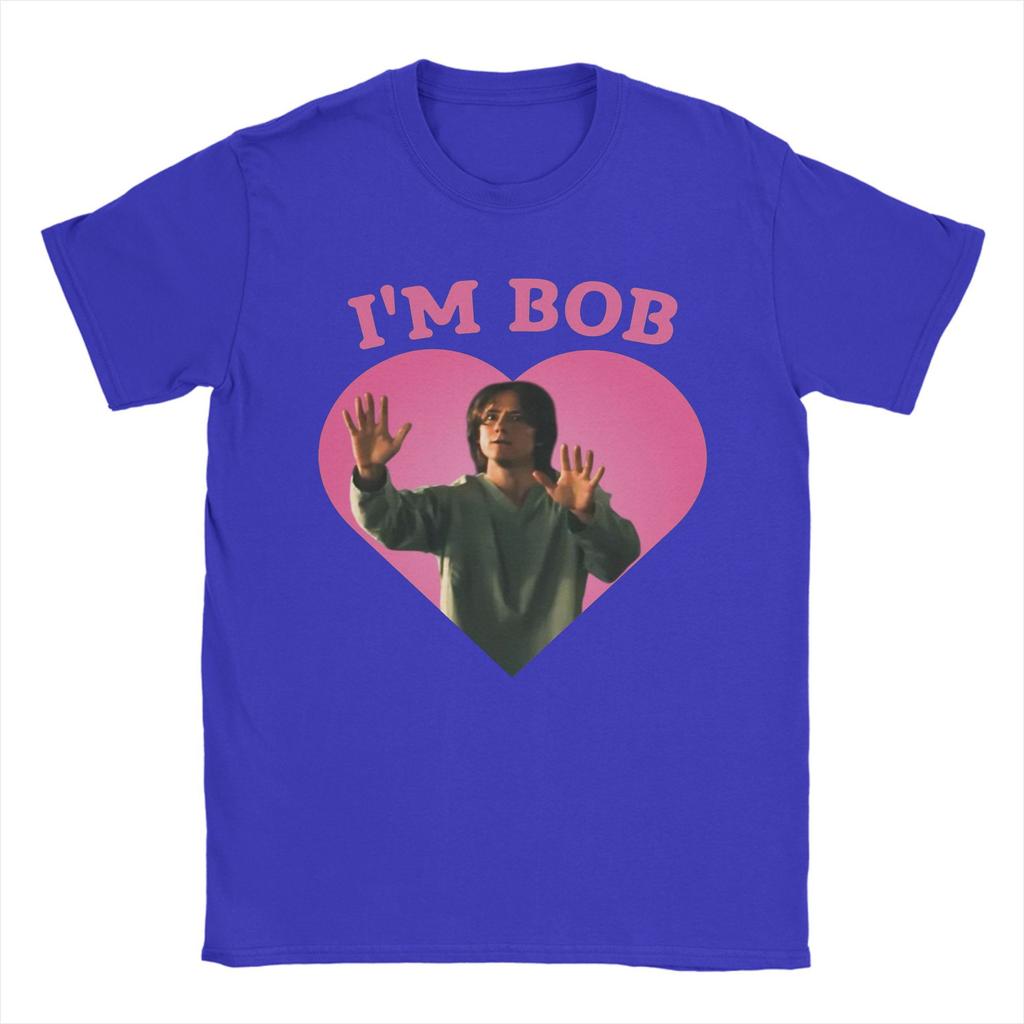 I'm Bob Lewis As Robert Thunderbolts T Shirts Men's  Cotton Unique T-Shirts O Neck  Tee Shirt Short Sleeve Tops Gift Idea