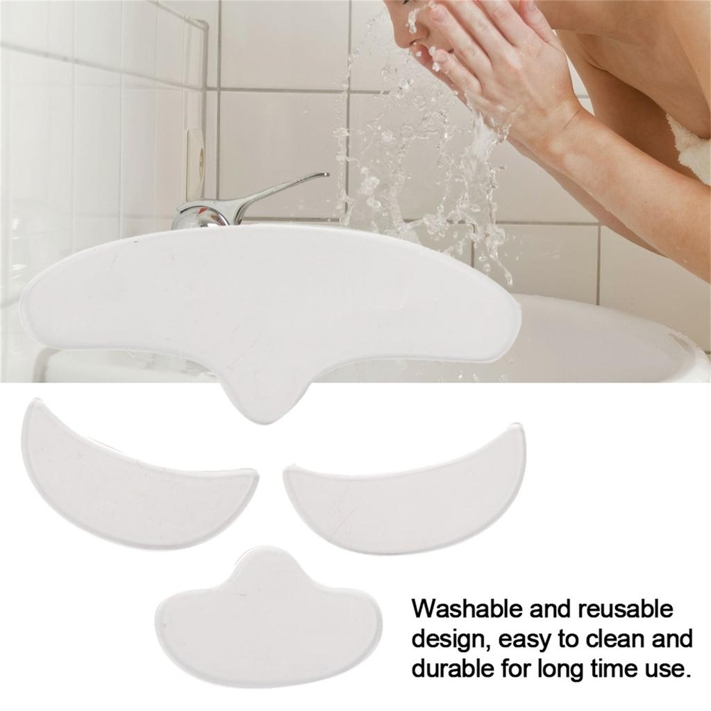 4Pcs Anti Wrinkle Silicone Patch Pad Skin Lifting Washable Forehead Eye Face Chin Patch