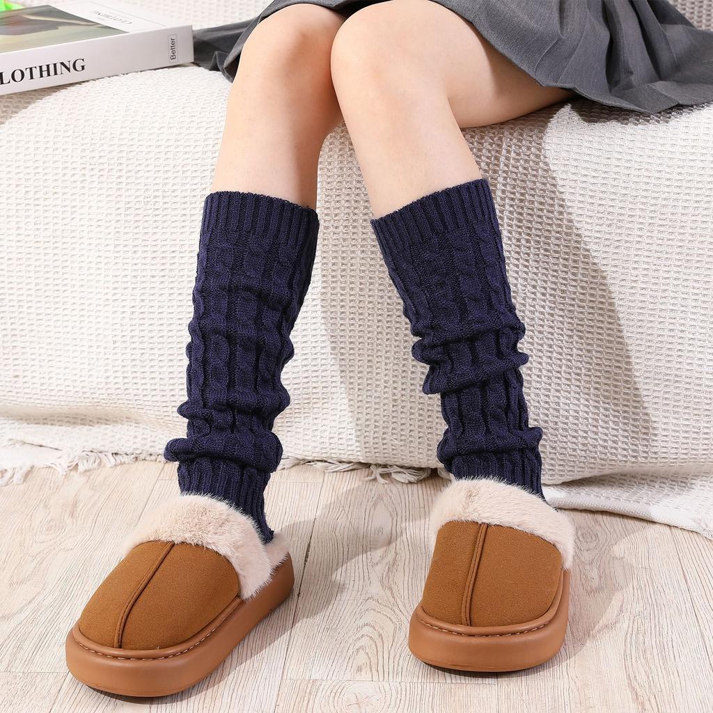 Autumn and Winter JK Knitted Foot Covers Warm Shoe Covers Women's Stockings