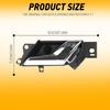 1x Door Inner Handle Right Passenger For Chevy  Sport 2012 2013 2014