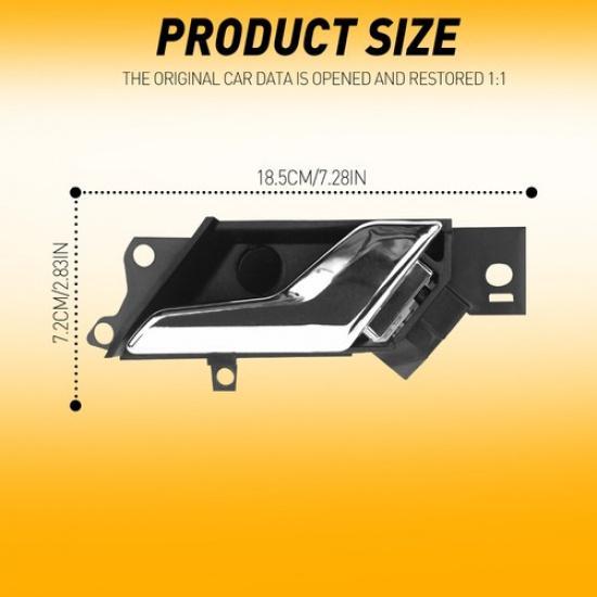 1x Door Inner Handle Right Passenger For Chevy  Sport 2012 2013 2014