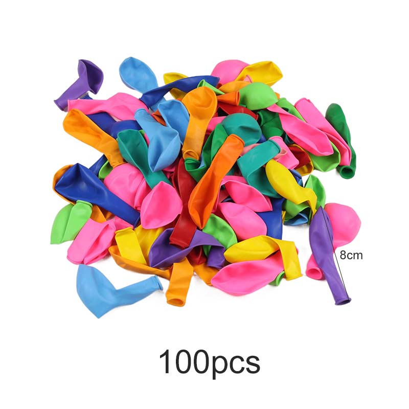 100pcs Latex Balloon With Pump Colored Spiral Long Strip Rotundity Birthday Wedding Festival Party DIY Decorations Supplies TMZ