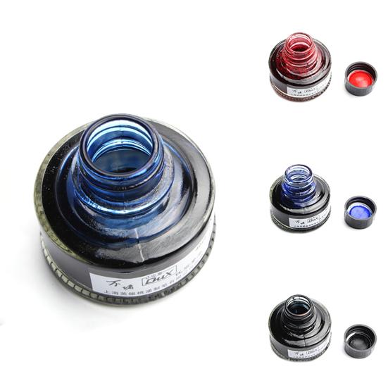 50ML Hladko píšuci atrament do plniaceho pera Sklenená fľaštička Školské kancelárske potreby pre študentov