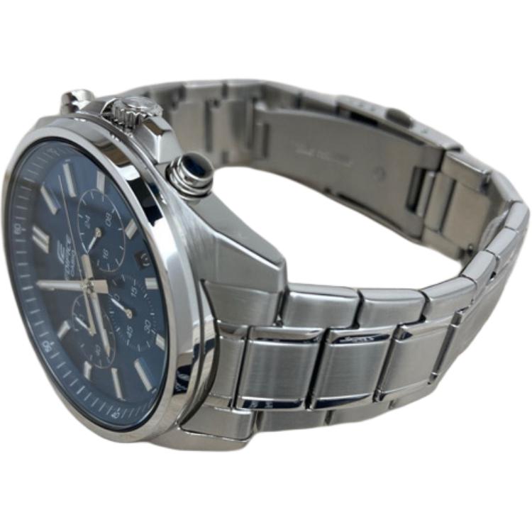 Casio 100M Waterproof Quartz Movement Stainless Steel Watch Men watches Blue EFV-650DJ-2AJF