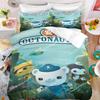 The Octonauts Barnacles 3D Printed Duvet Case Pillowcase Bedding Set Twin Full Queen King Size For Kids Bedroom Decor