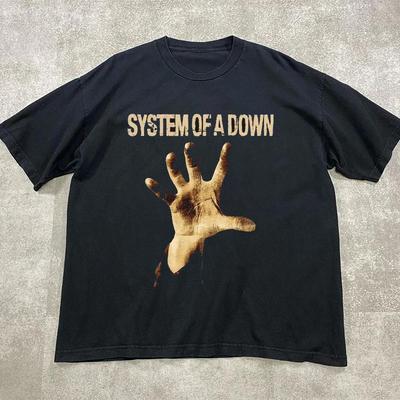 2025 System of A Down Band T-Shirt Baumwolle Weich Sommer T-Shirt Männer Frauen Mode T-Shirt Männlich Rockmusik Streetwear Tees Tops
