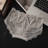 Ladies Spring and Summer New Lace Pure Sexy Pure Cotton Crotch Waist Triangle Briefs