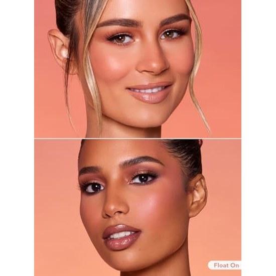 SHEGLAM Color Bloom Tekutá tvářenka Všechny 25 barev Matný/Třpytivý 2 textury Snadná aplikace houbičkou Zkracuje střed obličeje Červenost Rozměr Bez zvířat (Pluj dál)