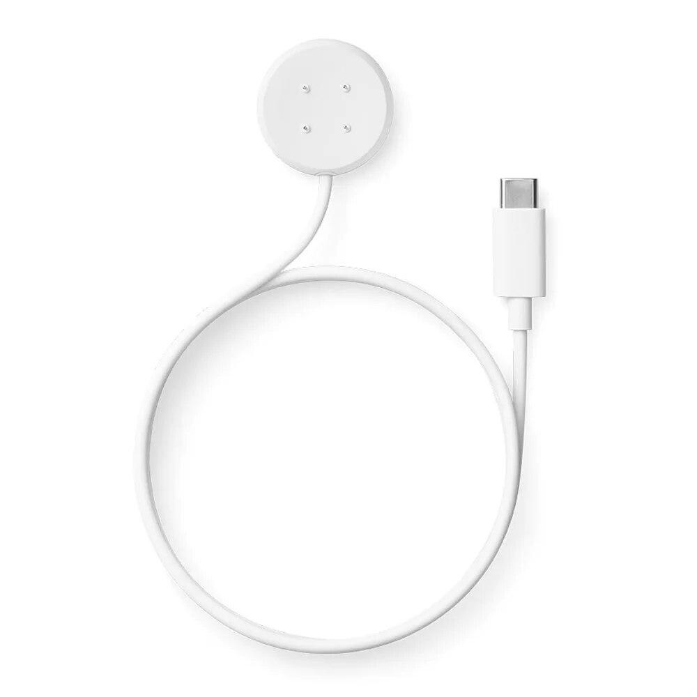 White Type C Charger for Google Pixel Watch 2 USB-C Fast Charging Cable Cord for Google Watch2 Smartwatch Accessories