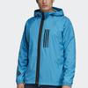 Adidas WND Wind-Resistant Woven Jacket Men Jackets Blue DZ0053