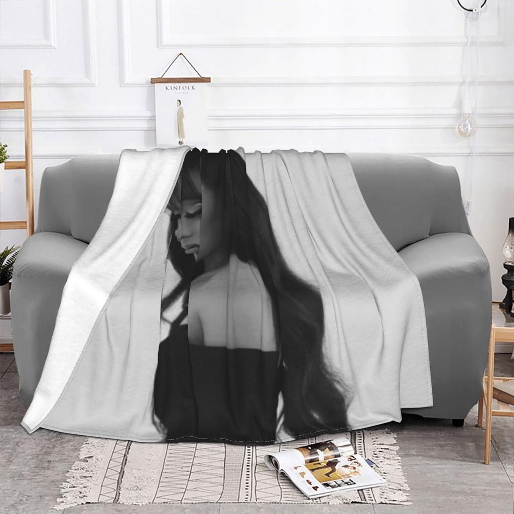 Music Singer Ayliva Blankets Soft Warm Flannel Throw Blanket Cover for Bed Living room Picnic Travel Home Couch