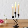 3 Arm Candle Holder Simple Nordic Home Decor Centerpiece Candlestick for Dining Room Party Living Room Wedding Thanksgiving