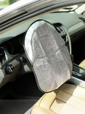Car Steering Wheel Sunshade Cover – Summer Heat Insulation & UV Protection Shield, Suitable for Cars, SUVs and Trucks