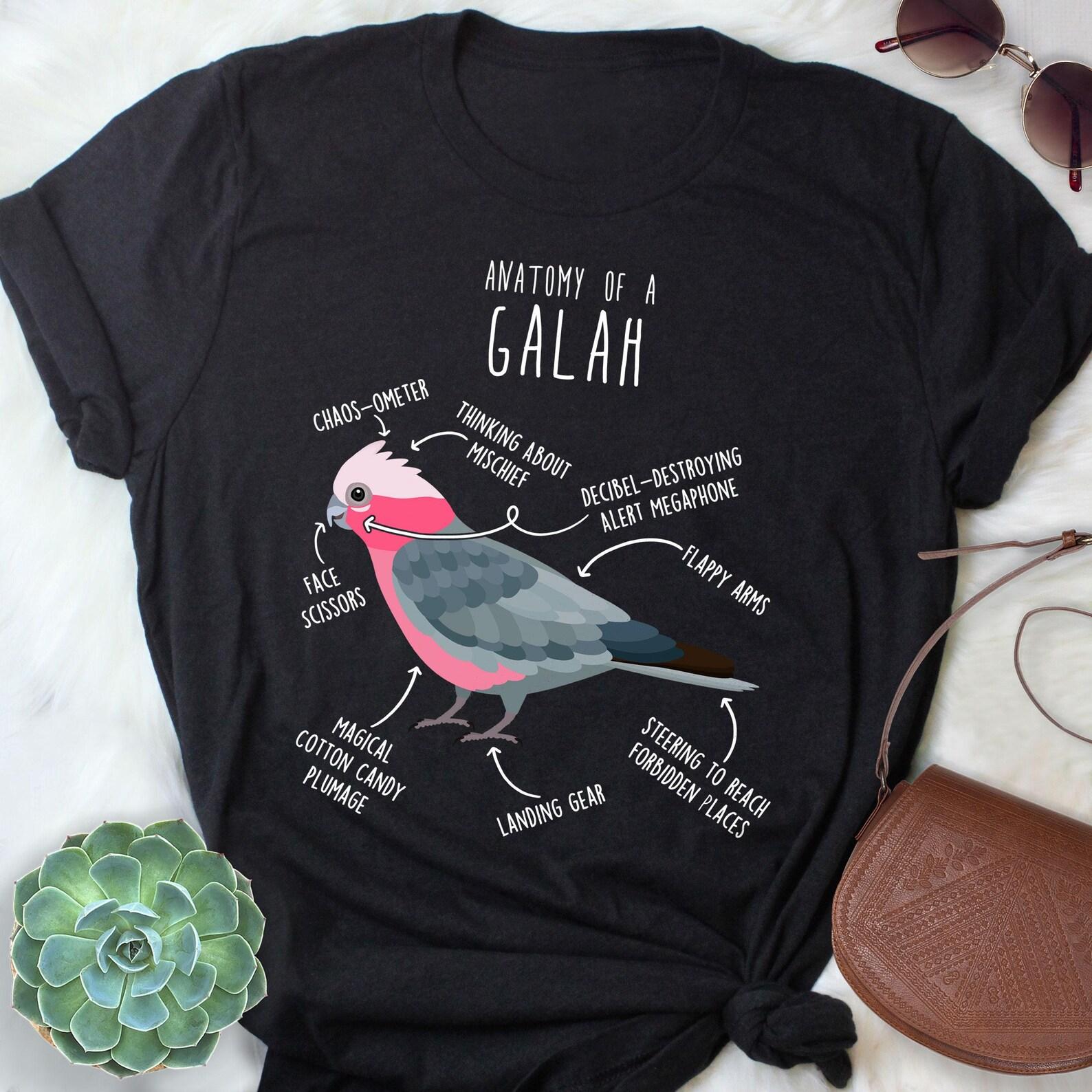 Galah Shirt, , , Funny Parrot Lover Gift, Cute Pet Rose-Breasted Cockatoo T-shirt, Bird, Cockatoo Mom Cockatoo Dad Australian Animal 120