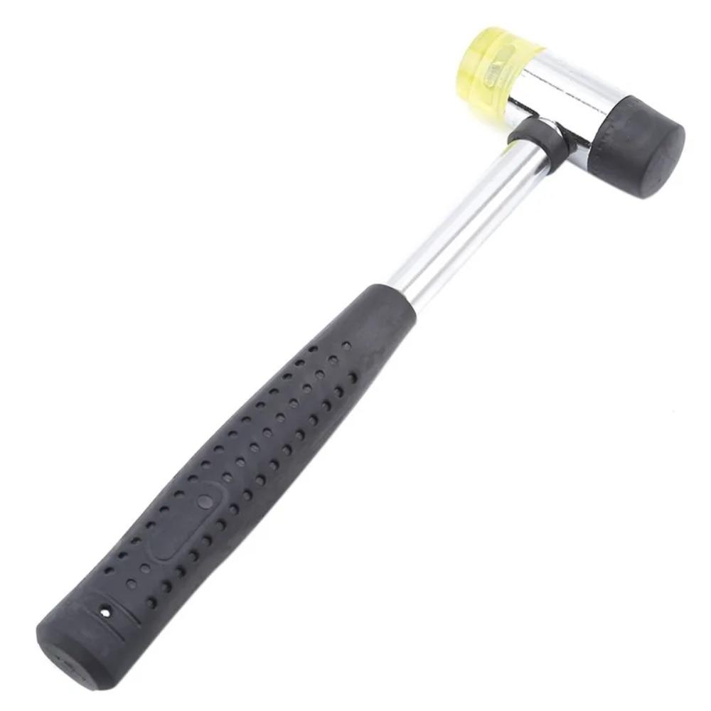 

2025 Double Head Guitar Fret Hammer - Rubber/Plastic Mallet for Bass/Electric Guitar Repair, Luthier Tool чорний