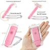 LED Mini USB Rechargeable Foldable Book Light - Portable, Eye-Protection Clip Lamp for Reading