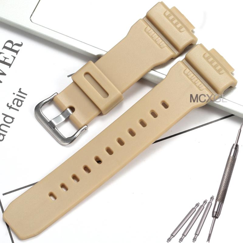 Żywiczny Pasek Zamienny Pasujący do Casio 10330771 GW-7900 GW-7900B G-7900 GR-7900 Pasek do Zegarka Męski Wodoodporny 16mm Akcesoria