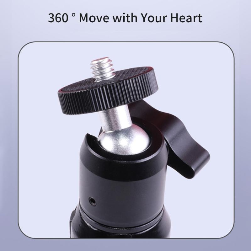 Desk Tripod for Camera and Phone Phone Holder Action Camera Adapter Stable Grip Portable Table Tripod Desktop Mount