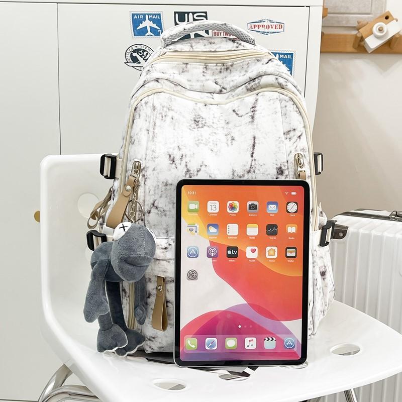 Tie-Dye Rucksack Mittelschüler Leichter Schulrucksack Rucksack mit großer Kapazität