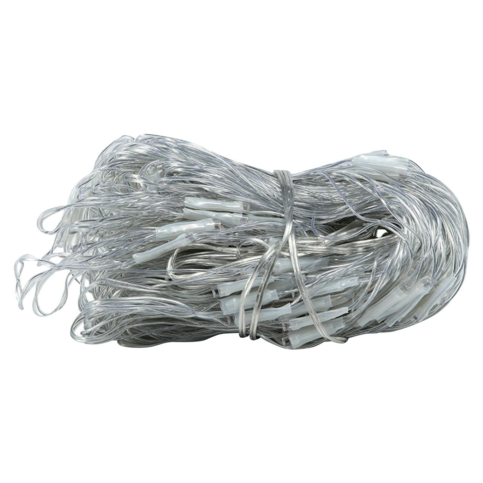 

Сітчасті гірлянди 96 світлодіодів для вулиці, 5 футів X 5 футів, гірлянди з 8 режимами, з вилкою, з єднувані сітчасті гірлянди для кущів, святкового двору, саду, вечірки, весілля