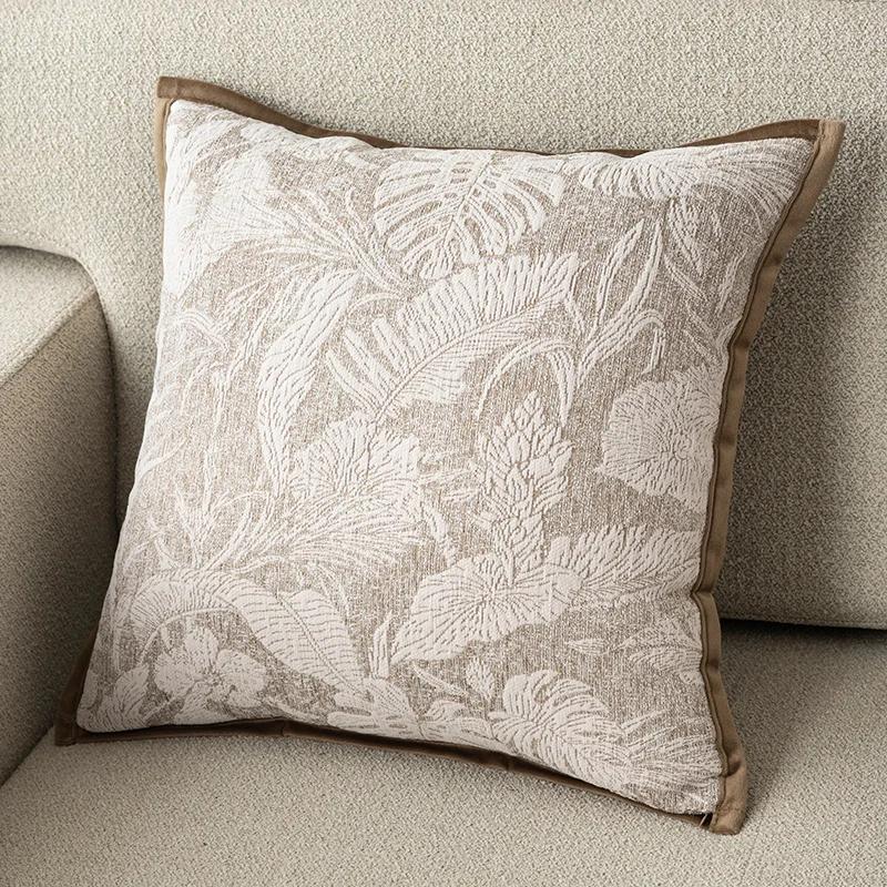 Skin-friendly Chenille Pillow Cover Cushion Cover (excluding Filling) Living Room Sofa Decoration Cushion Cover