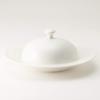 NARUMI Royal Court White Plate Cover, 20cm Muffin Plate, Made In Japan, 9265-33412