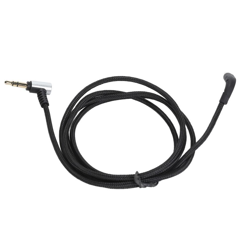 

Plug and Play Headphone Replacement Cable 1.5m Length Headset Cable Right Angle Cable for Bowers and Wilkins P7
