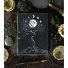 Tree of Life Leather Grimoire Journal: Blank Book of Shadows