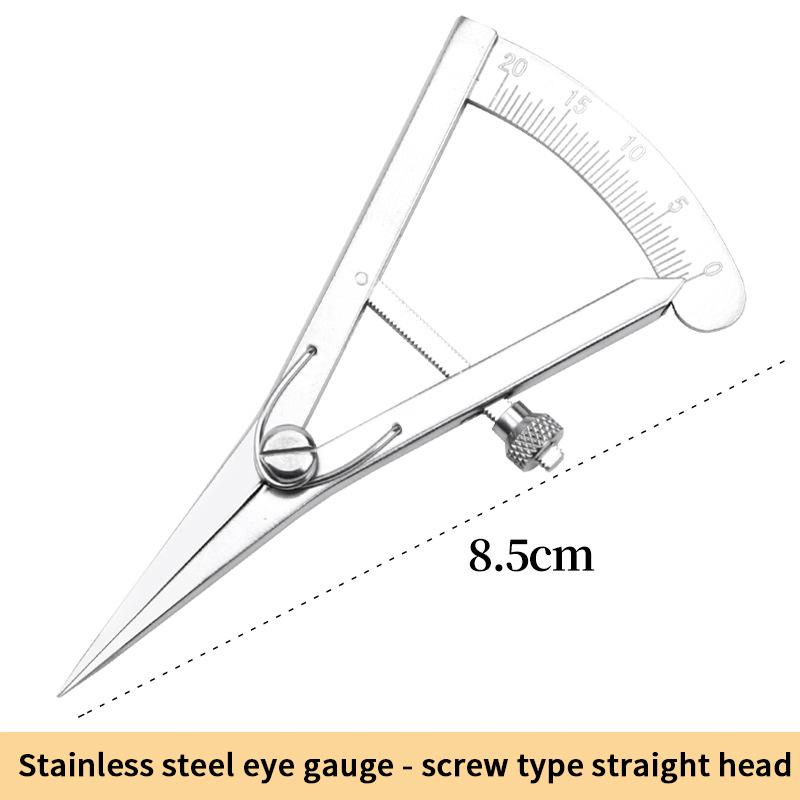 Double Eyelid Surgical Tool - Buried Thread Positioning & Medical Compass Ruler for Precision Measuring