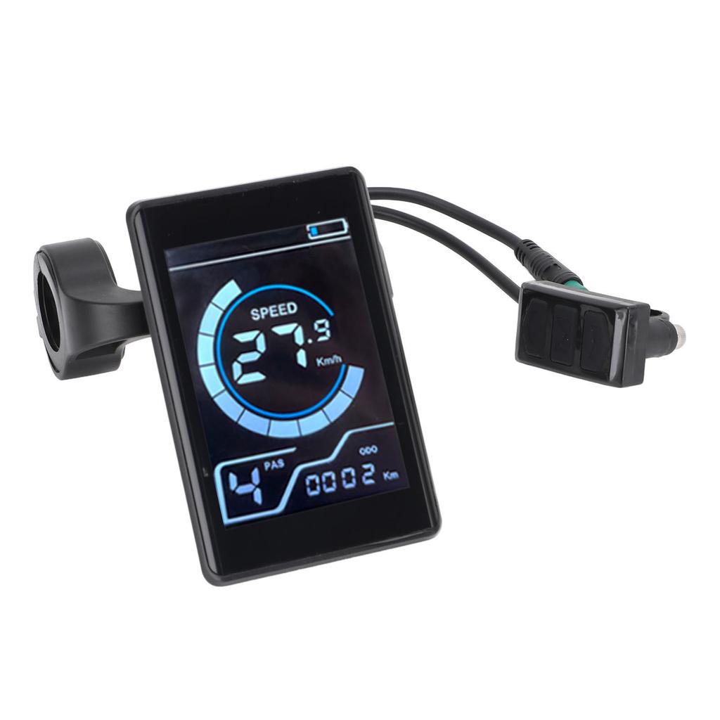 Cycling Display Meter with 2 NFC Cards 5 Pin Water Proof Inductive LCD Control Panel for Electric Bikes Scooters