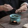 Duftlampen Ätherisches Öl Brenner Wachsschmelzbrenner Teelicht Wachswärmer zur Stressreduzierung, für Meditationen und Massage